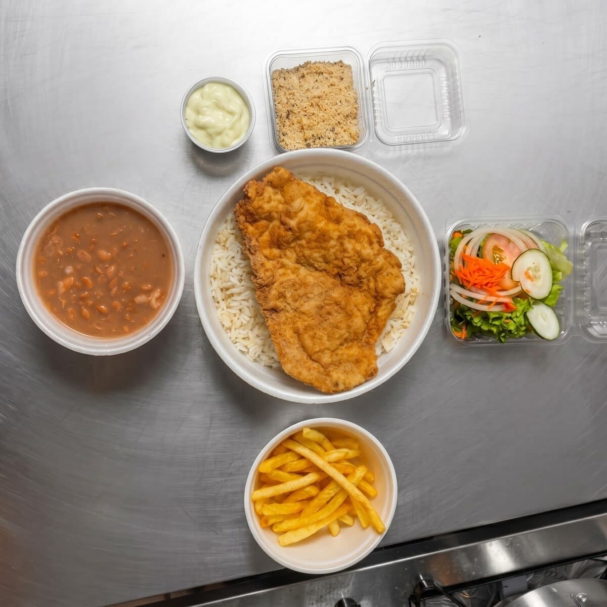 Frango à milanesa